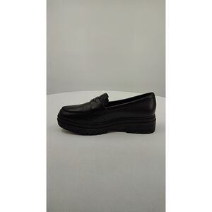 Quince Classic Black Loafers for Women